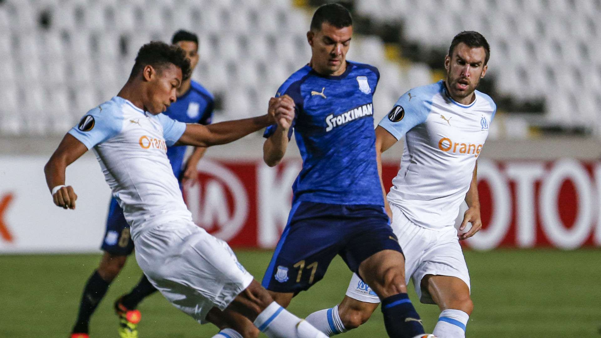 Kevin Strootman Boubacar Kamara Apollon Limassol Marseille UEFA Europa League 04102018