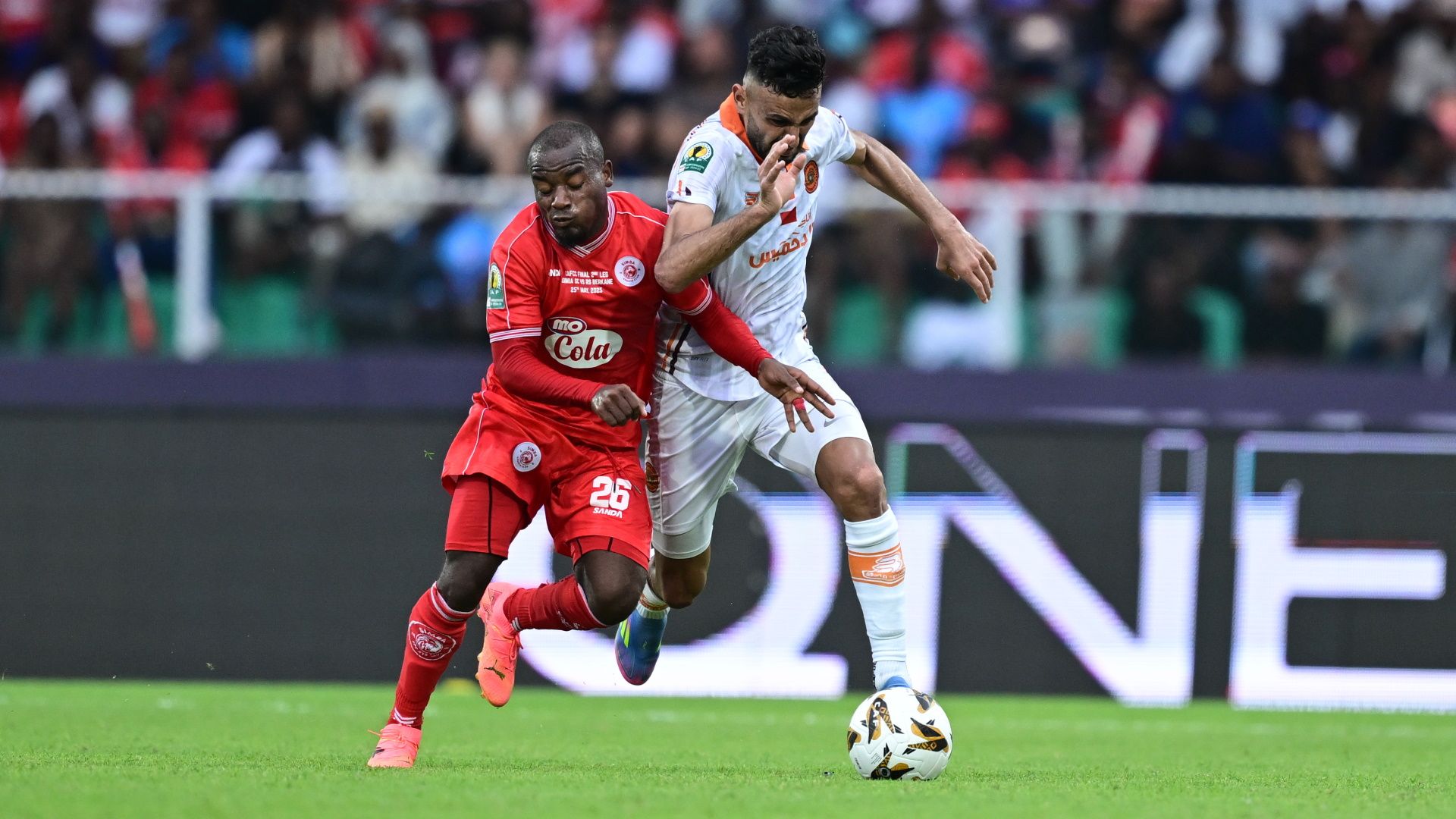 Joshua Mutale & Hamza El Moussaoui, Simba SC vs RS Berkane, May 2025