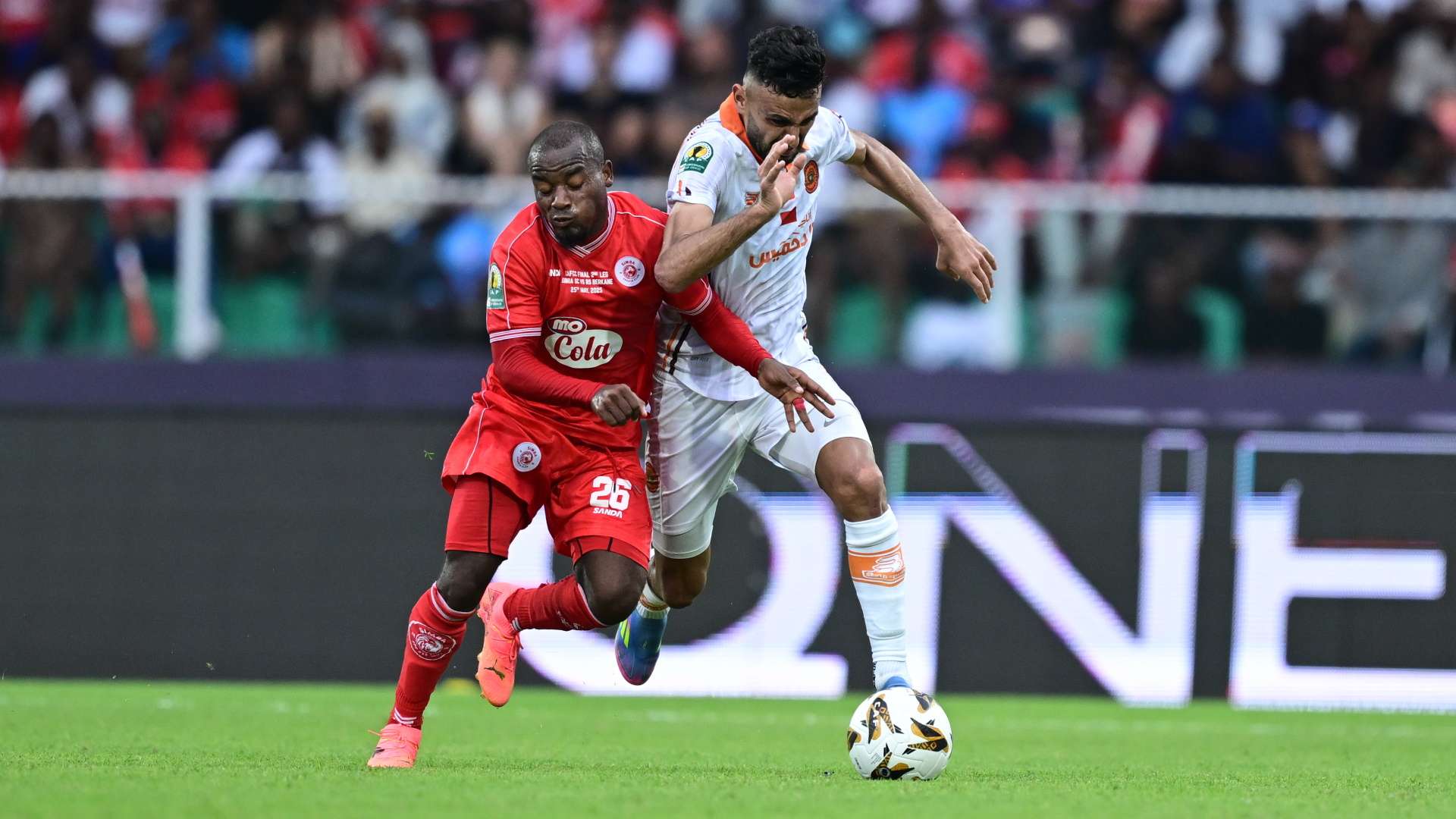 Joshua Mutale & Hamza El Moussaoui, Simba SC vs RS Berkane, May 2025