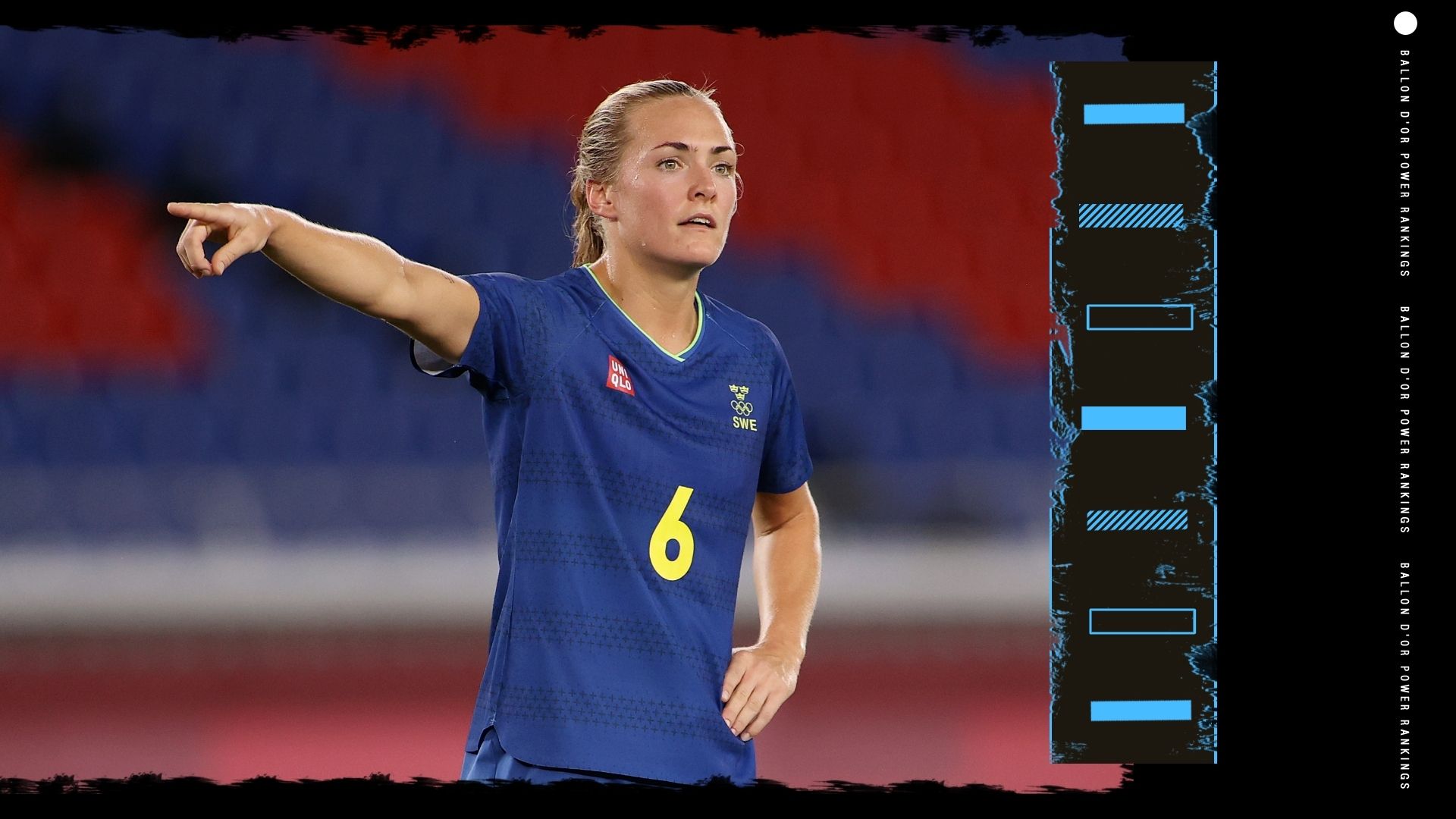 Magdalena Eriksson Ballon d'Or rankings gfx