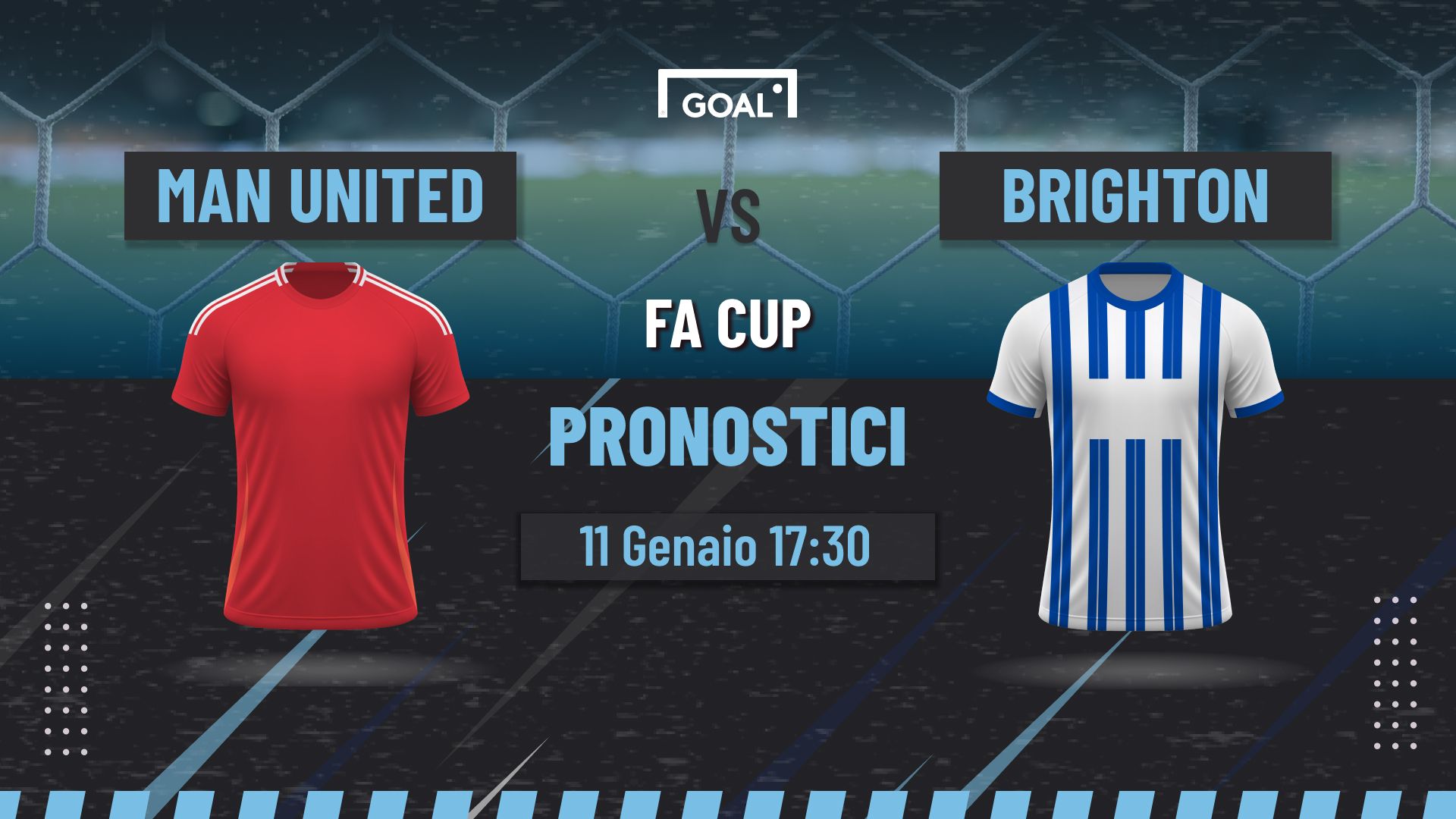 Pronostici Manchester United vs Brighton