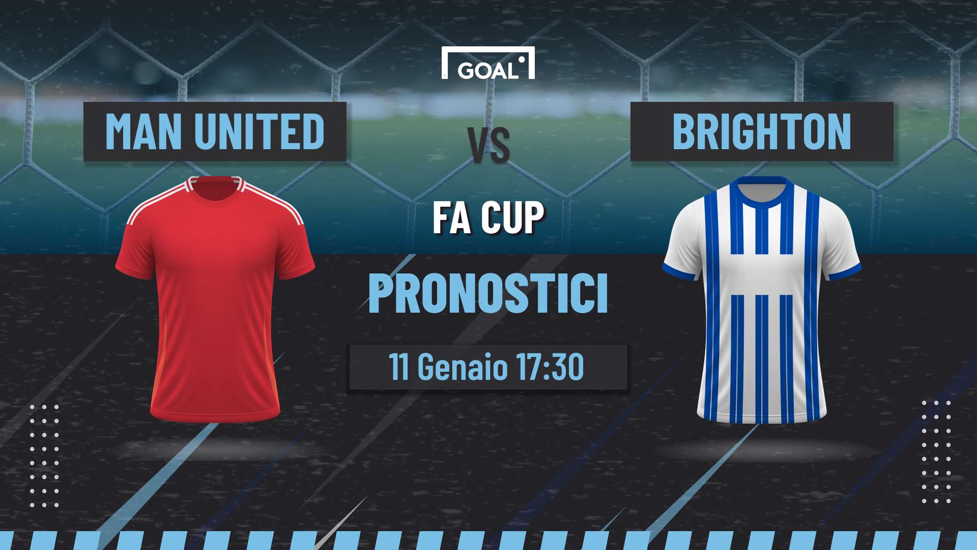 Pronostici Manchester United vs Brighton
