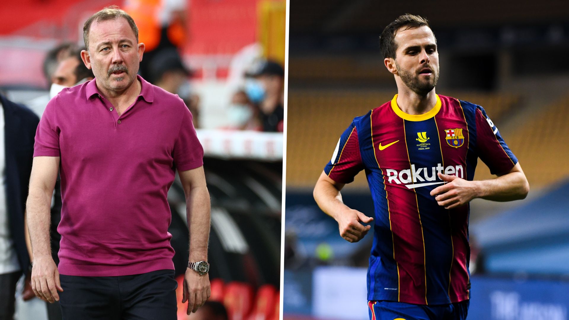 Sergen Yalçın Miralem Pjanic Beşiktaş