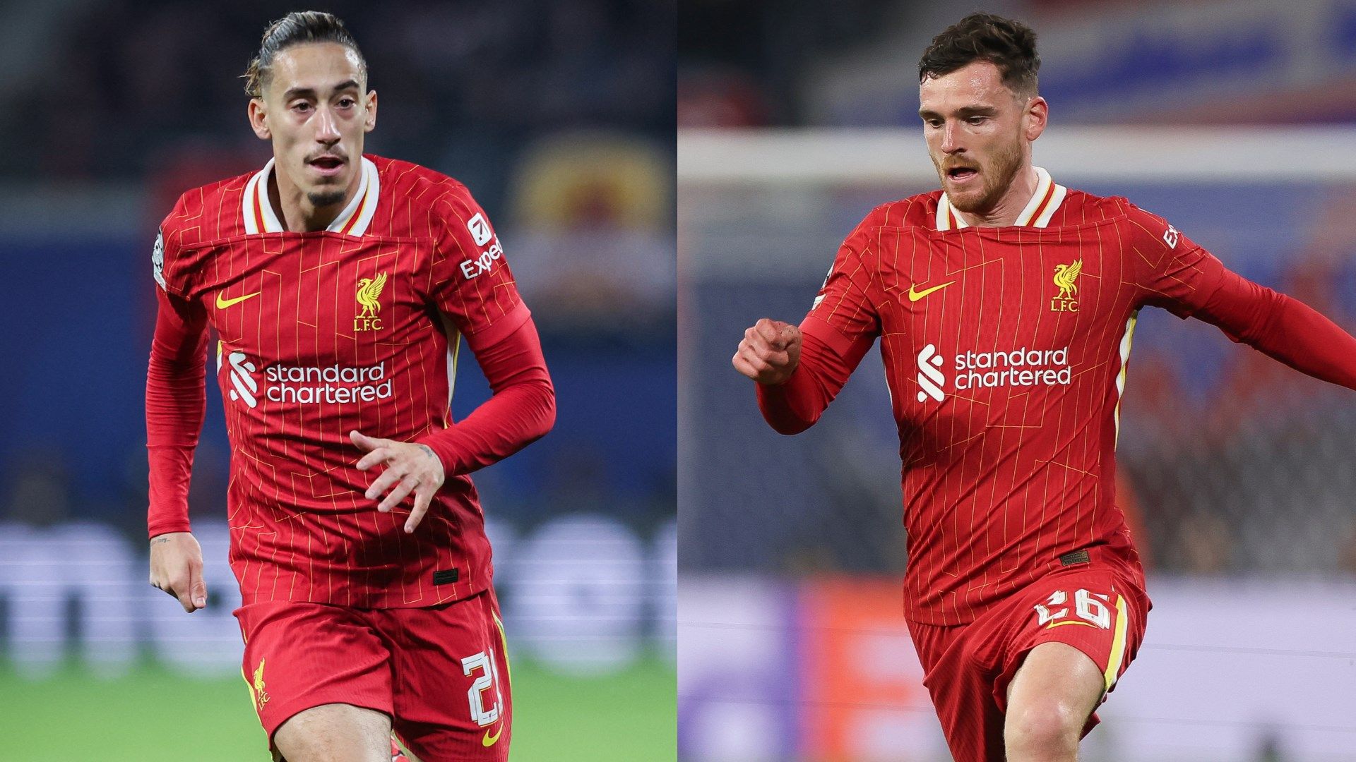 Kostas Tsimikas Andy Robertson Liverpool 2024-25