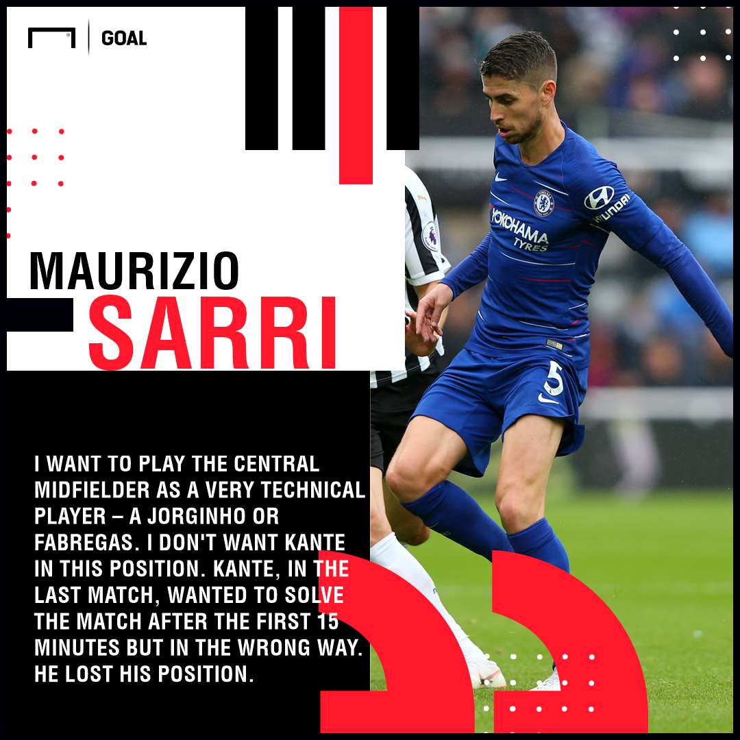 Sarri quote on Jorginho GFX