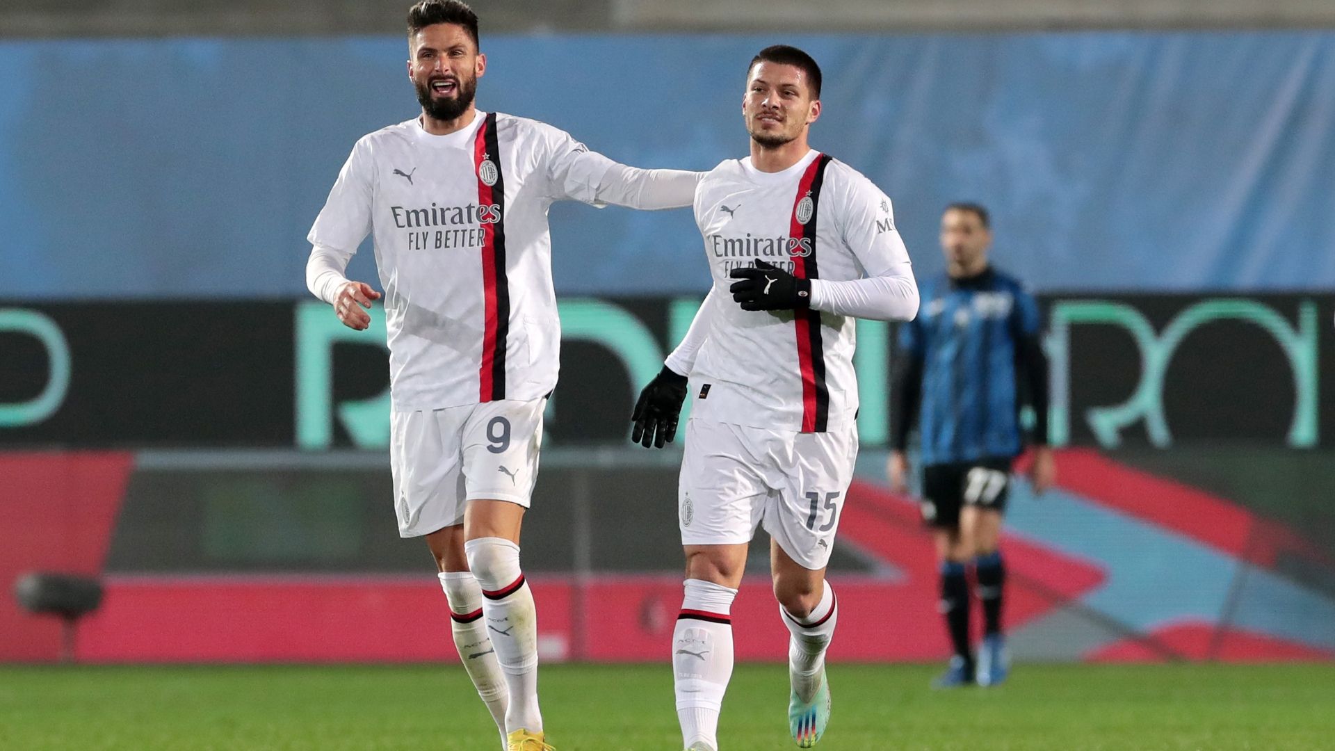 Giroud Jovic Atalanta Milan