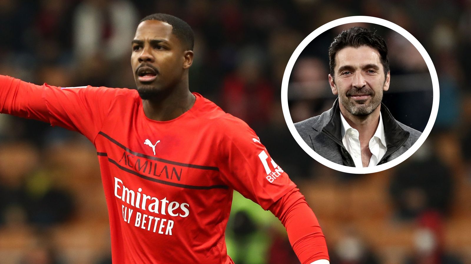 AC Milan Mike Maignan Gianluigi Buffon