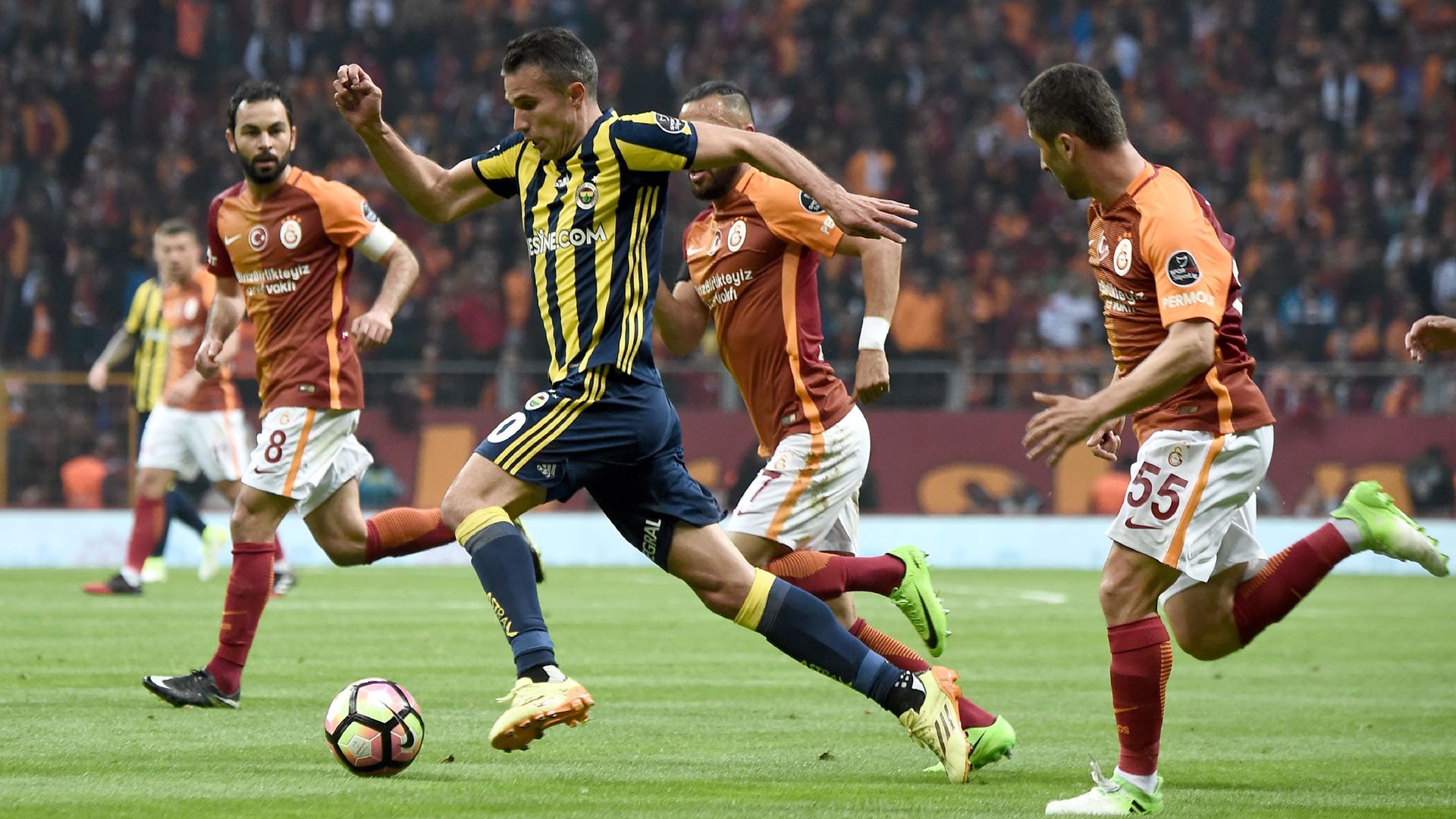 Robin van Persie, Fenerbahce - Galatasaray, 31072017