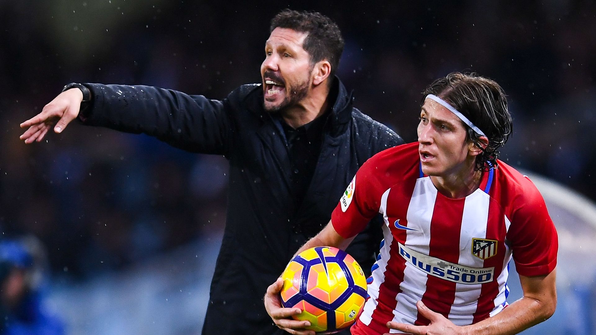Diego Simeone, Filipe Luis, Atletico Madrid