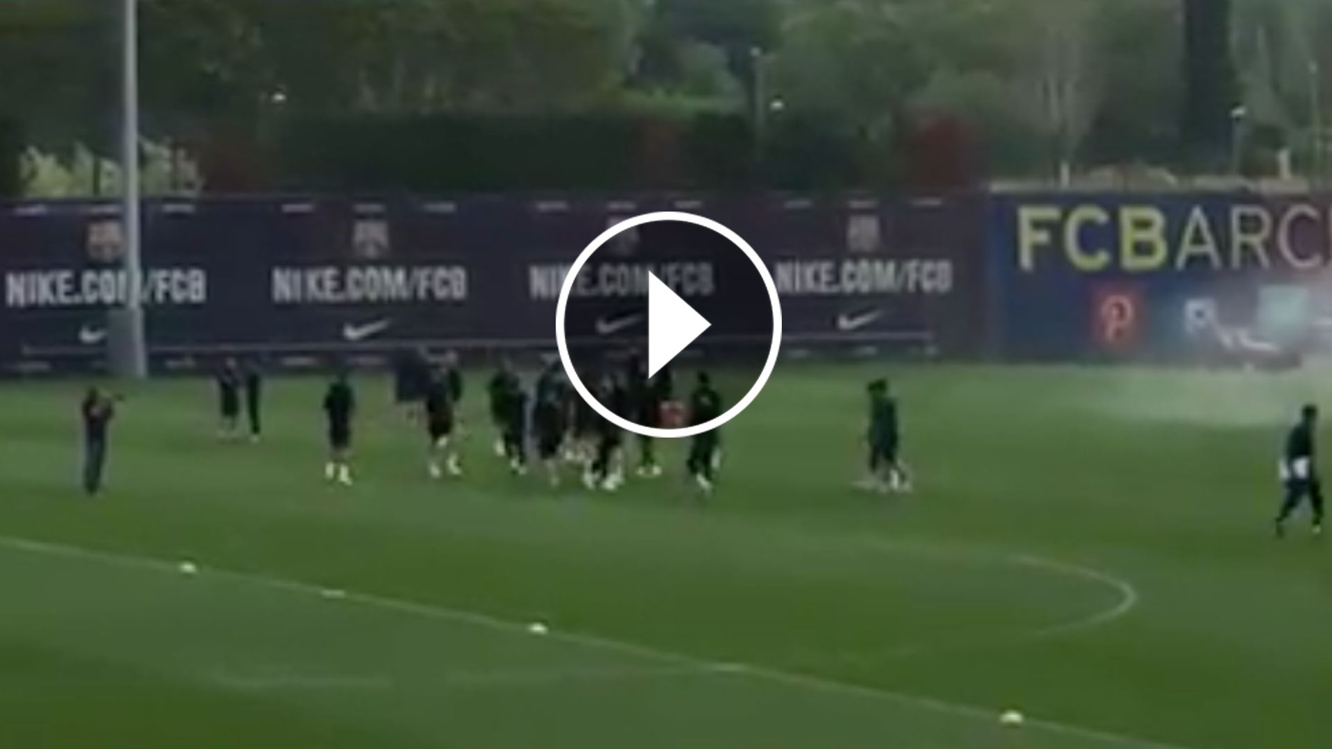 Video Messi entrena solo