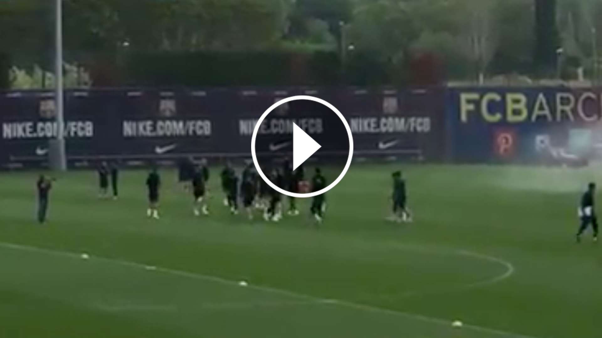 Video Messi entrena solo
