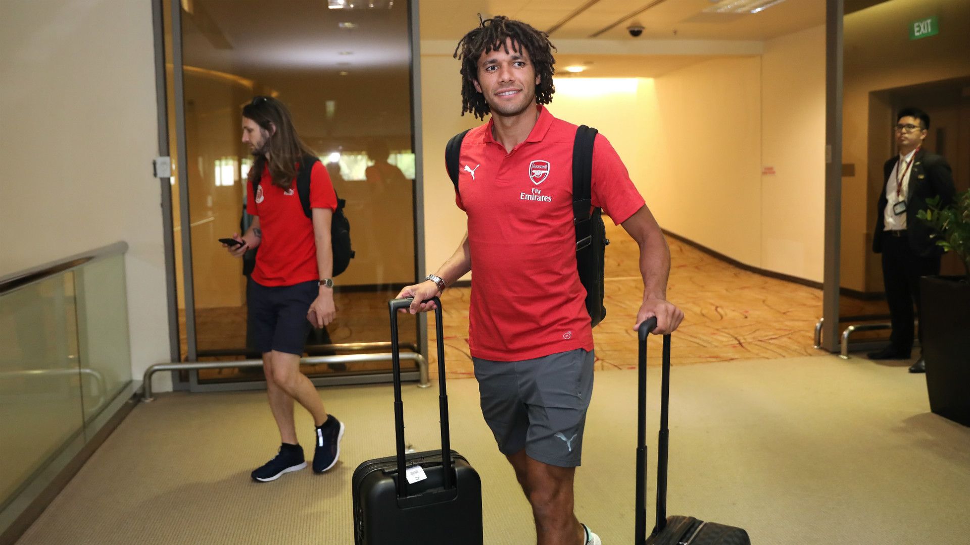 Mohamed Elneny Arsenal ICC 2018 Singapore