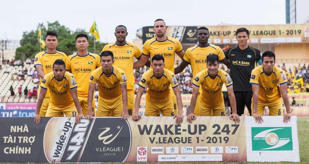 Song Lam Nghe An - SLNA vs SHB Da Nang Round 14 V.League 2019