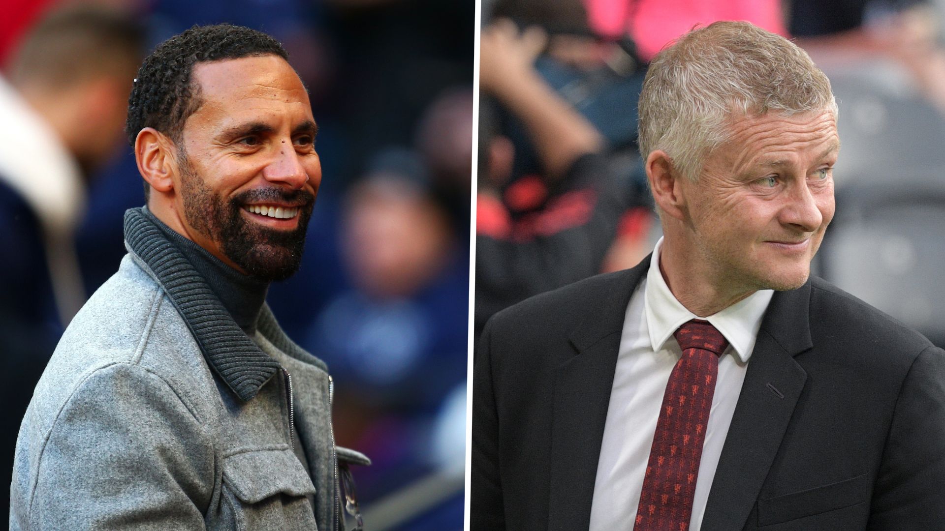 Ole Gunnar Solskjaer Rio Ferdinand GFX