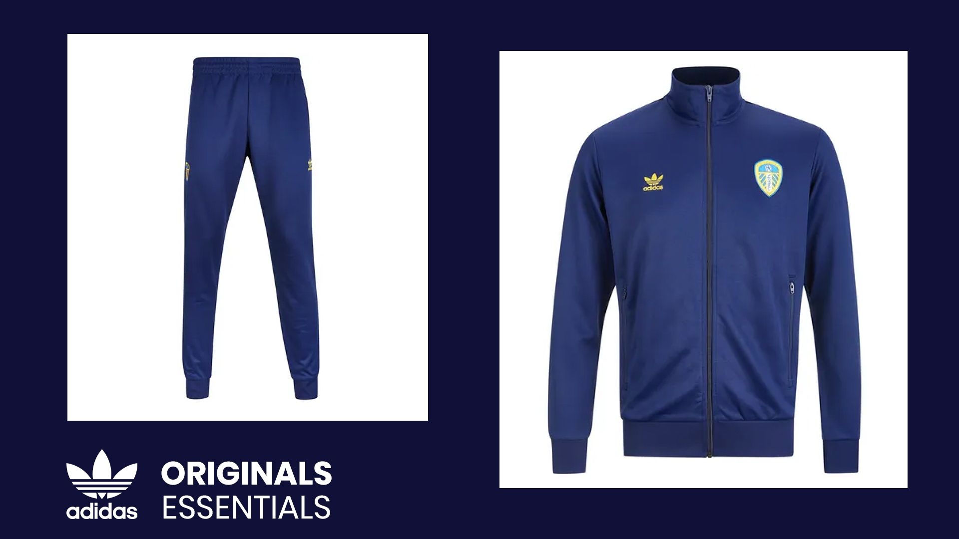 Leeds United adidas Originals Essentials collection