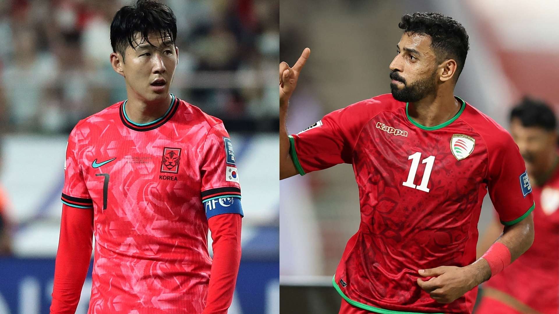 Son Heung-min South Korea Muhsen Al-Ghassani Oman