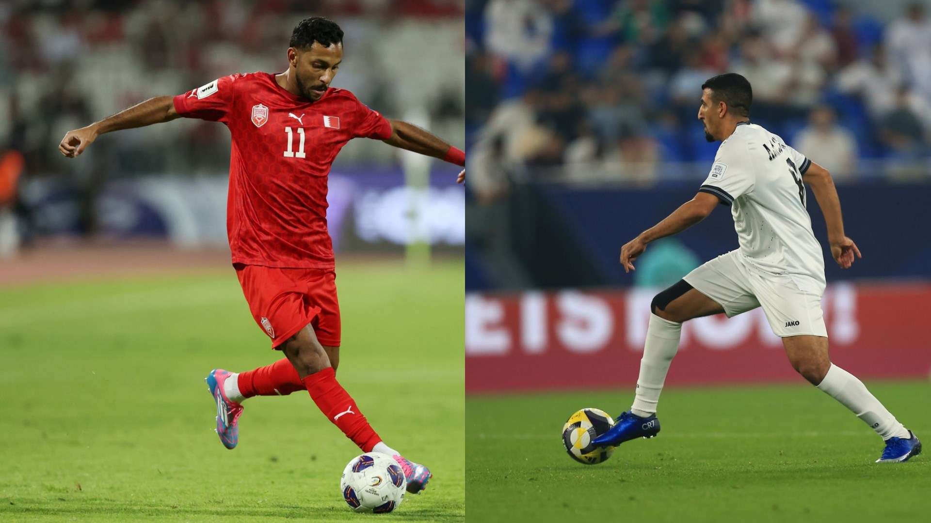 Ibrahim Al Khatal Amjad Attwan Iraq Bahrain Arab Cup 2025