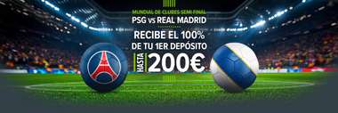 PSG vs Real Madrid Pronóstico apuestas promo codere