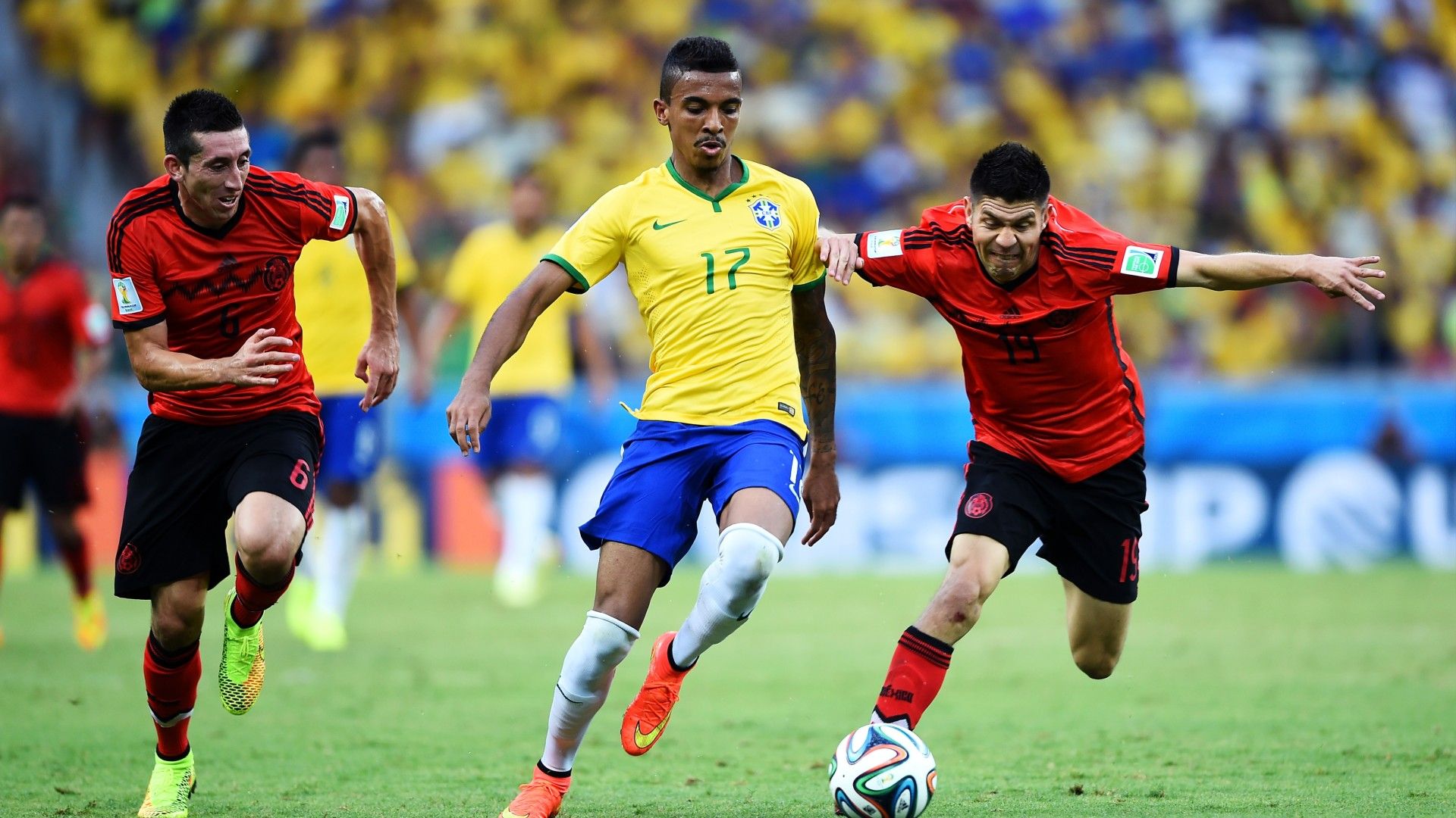 Luiz Gustavo Héctor Herrera Oribe Peralta Brasil México