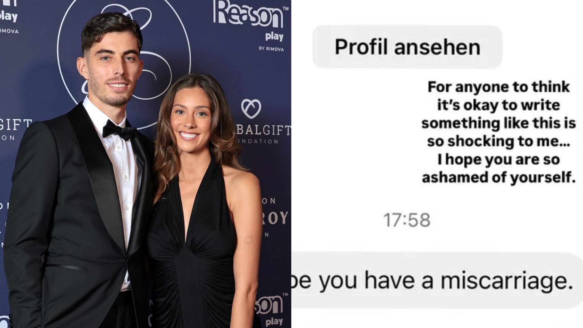 Kai Havertz and Sophia Havertz