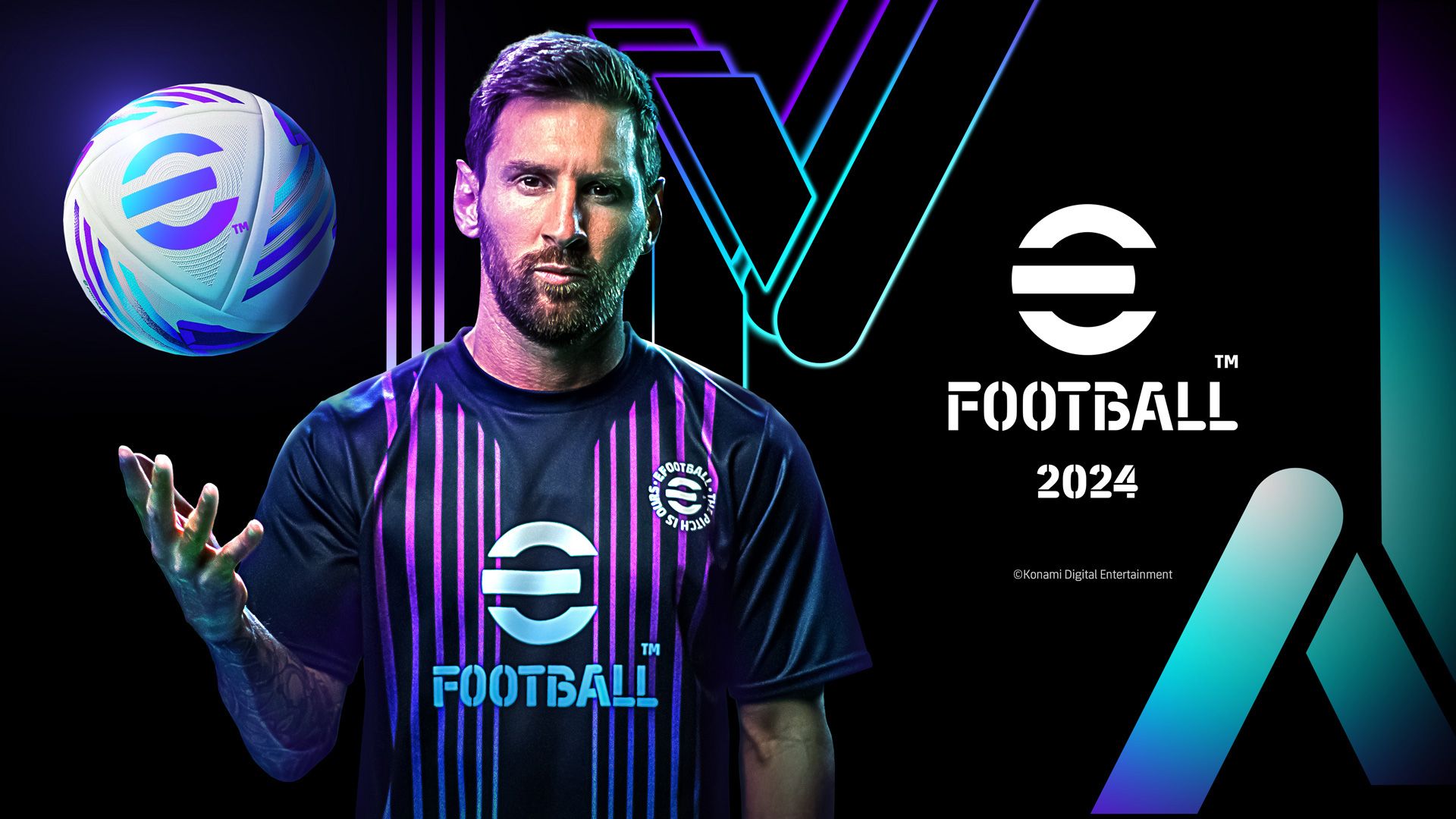 messi efootball 2024