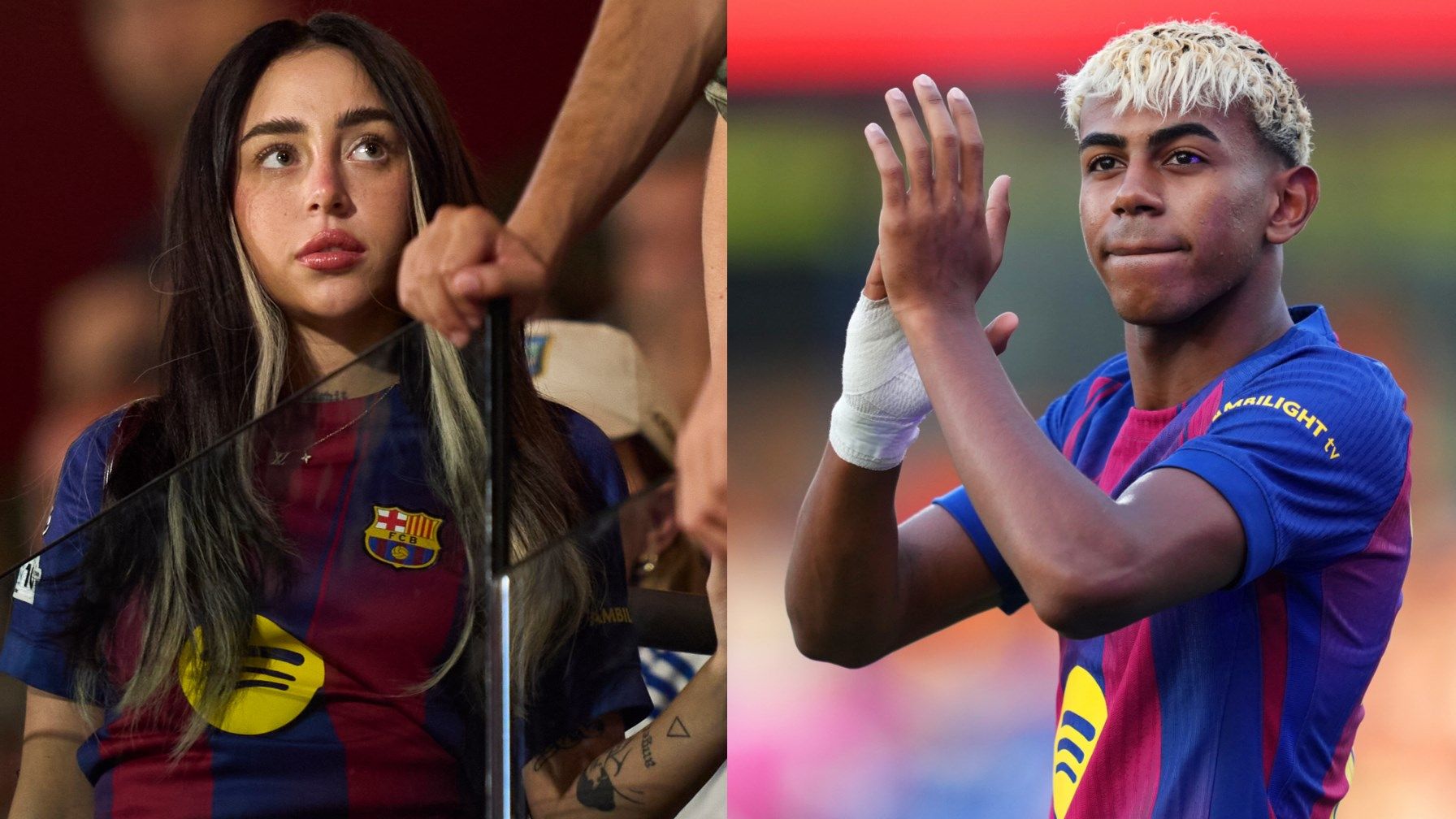 Nicki Nicole Lamine Yamal Barcelona