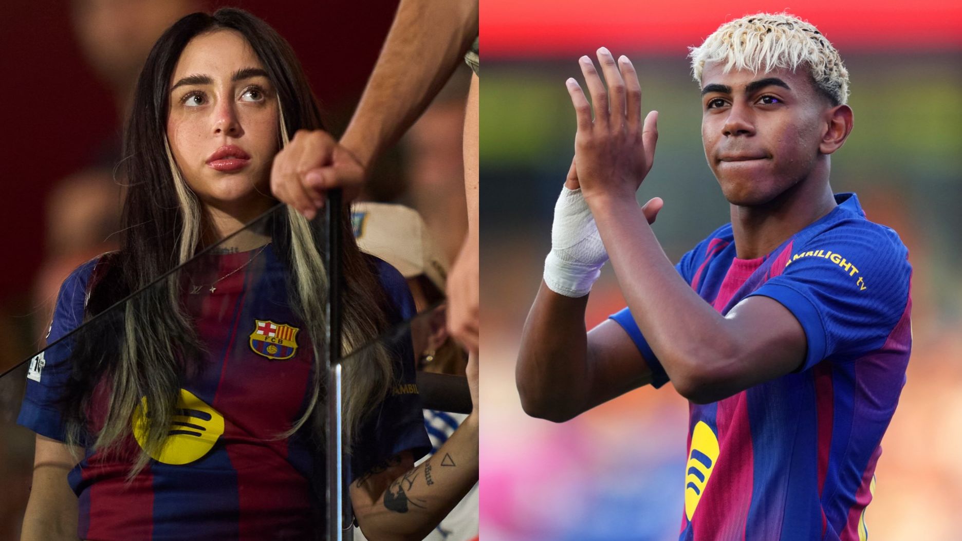 Nicki Nicole Lamine Yamal Barcelona