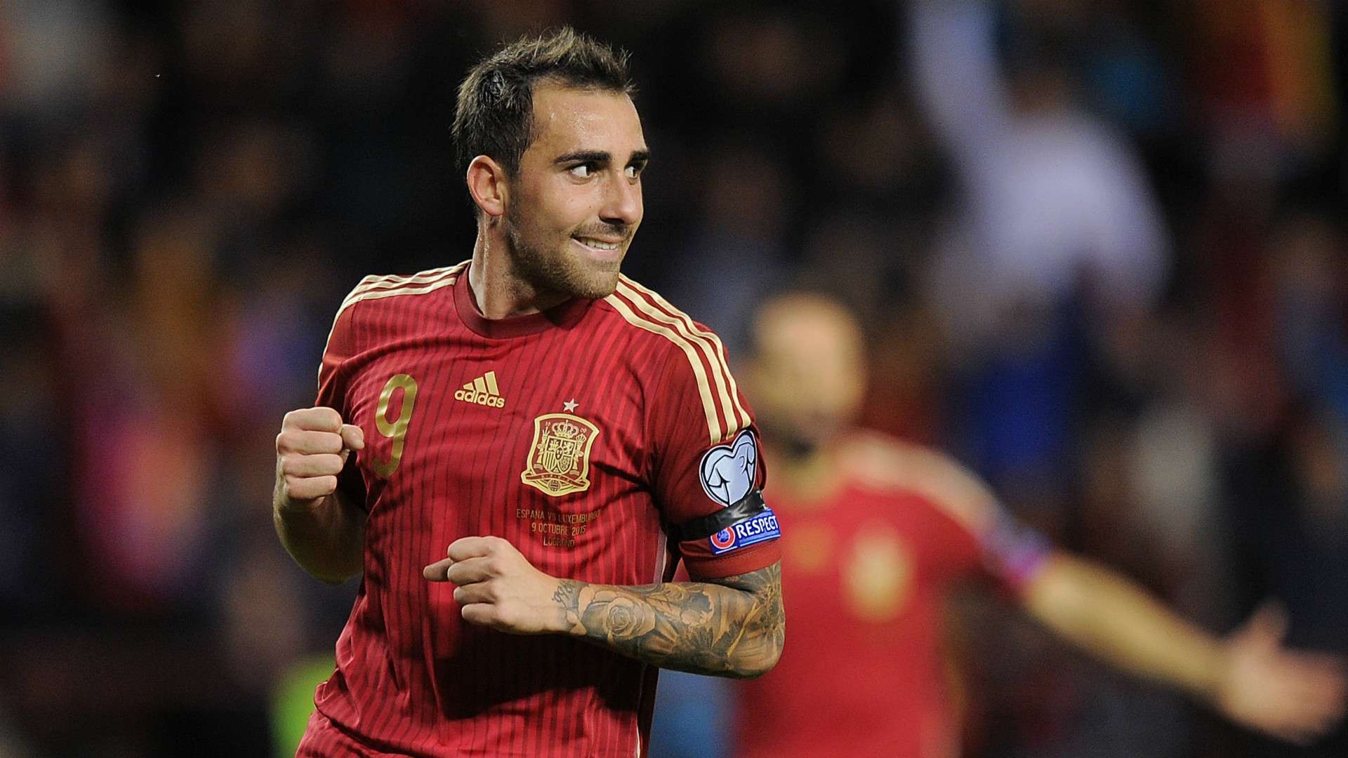 Paco Alcacer Spain Luxembourg Euro Qualifier