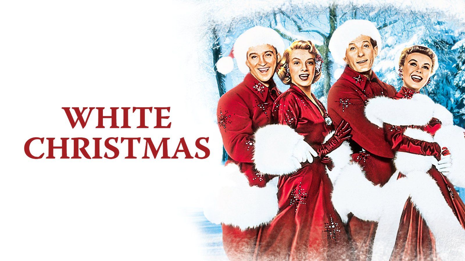 The cast from White Christmas (1954).