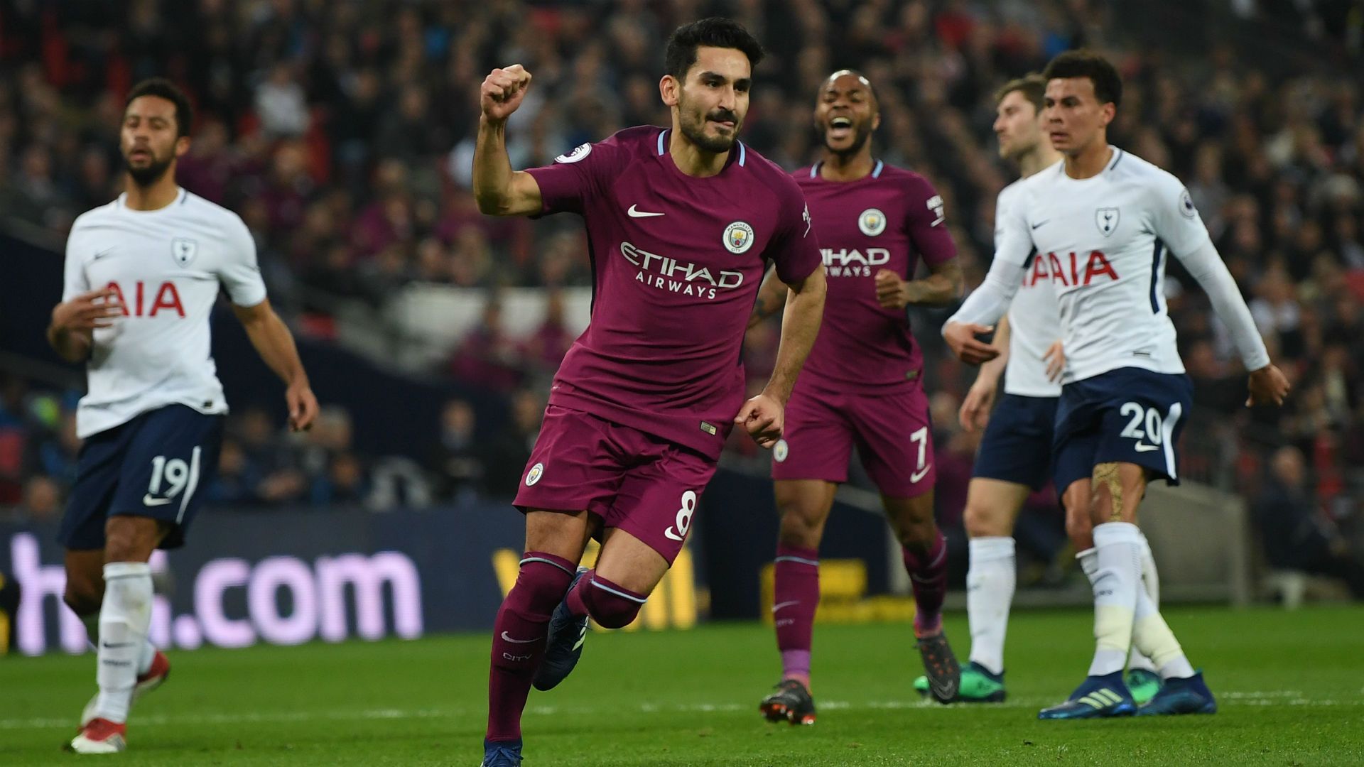 Ilkay Gundogan Manchester City Tottenham Premier League