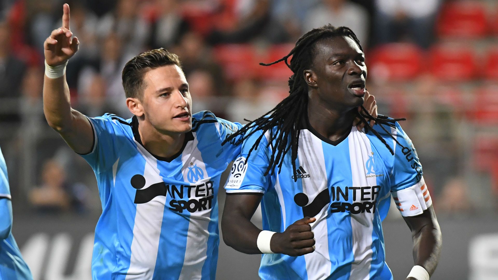 Bafetimbi Gomis Florian Thauvin Rennes Marseille Ligue 1 21092016