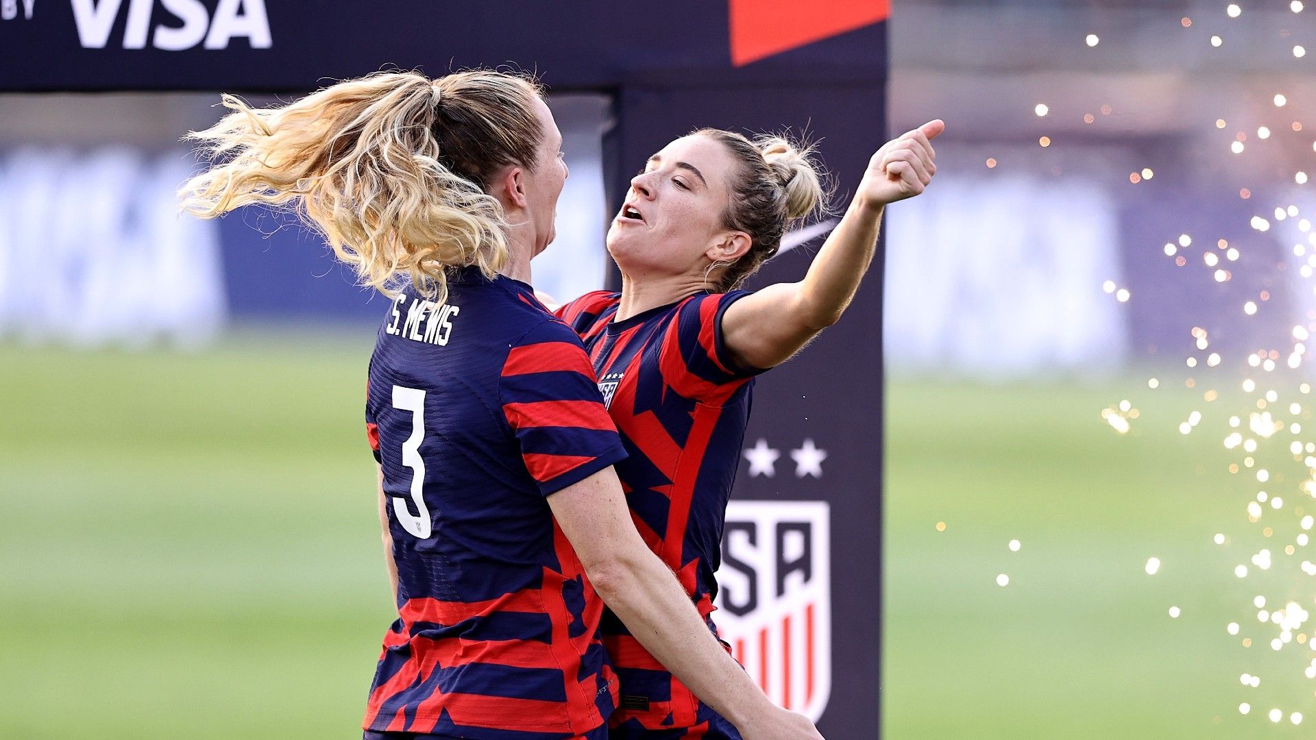 Kristie Sam Mewis USWNT
