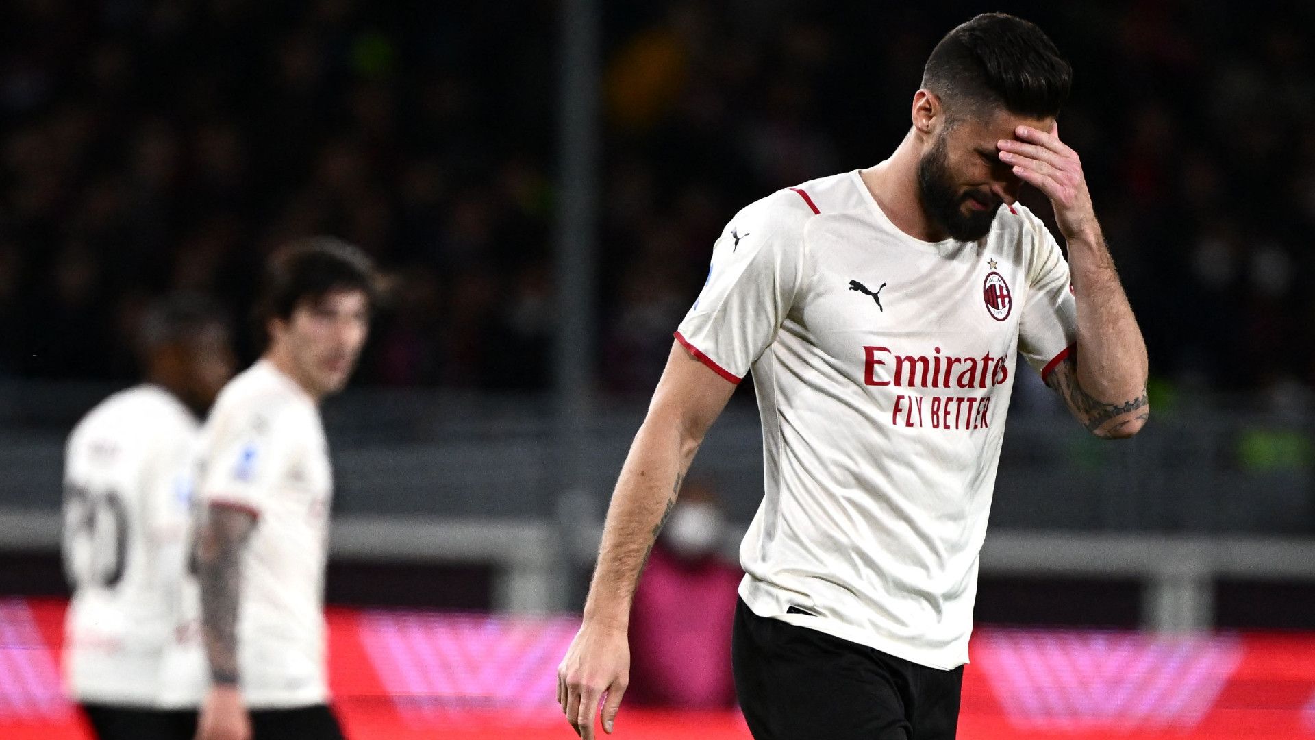 Olivier Giroud Milan Torino Serie A 10042022