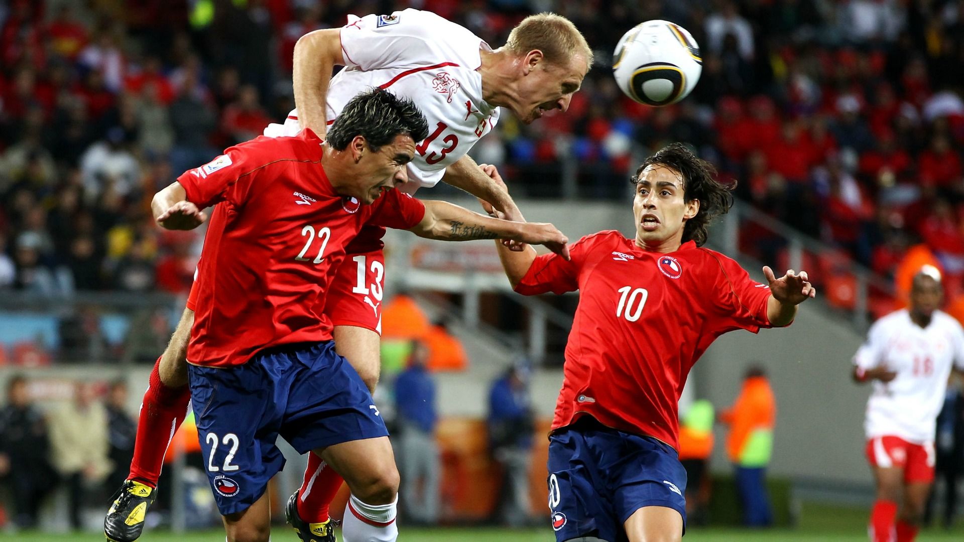 WC Valdivia Paredes Switzerland Chile South Africa 2010