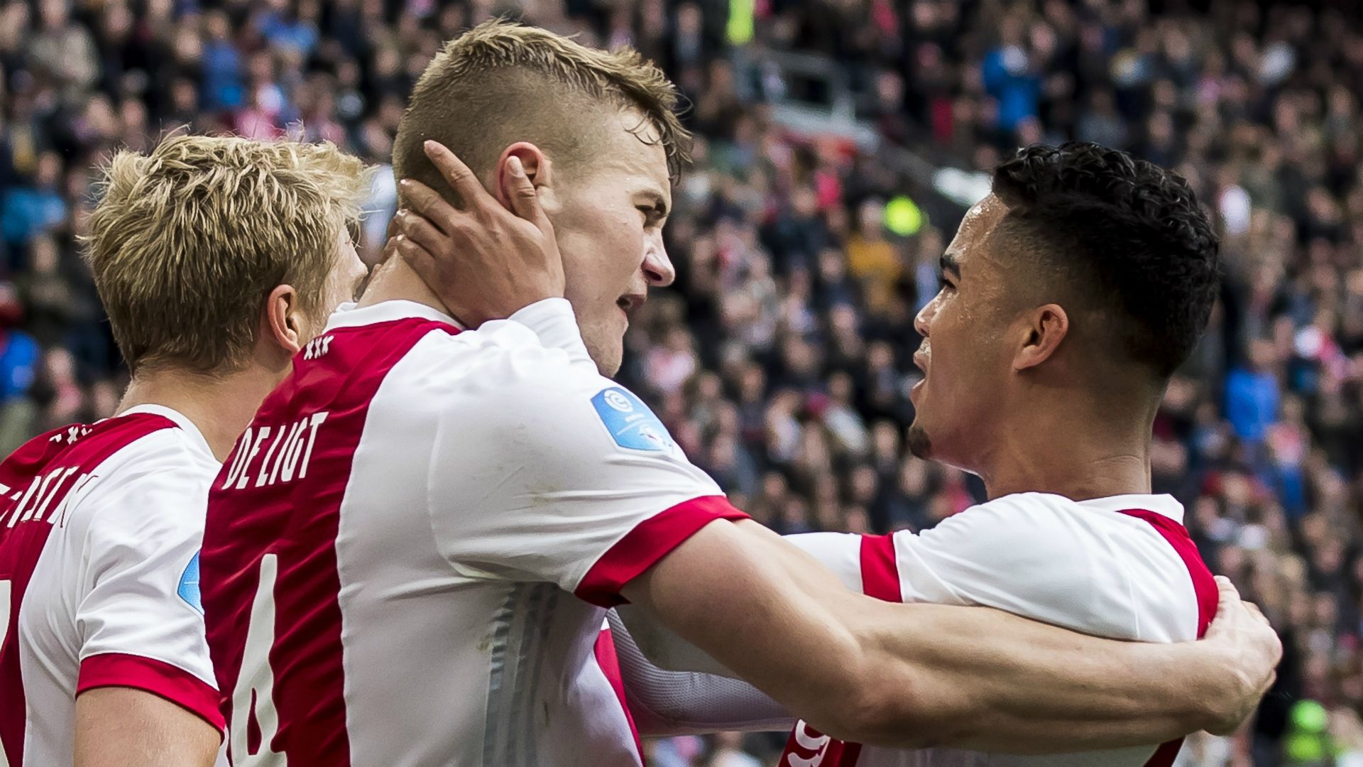 Matthijs de Ligt, Justin Kluivert, Ajax - Heerenveen, Eredivisie 03112018