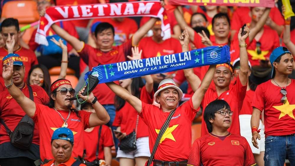 Cổ động viên Việt Nam tại ASIAD 18