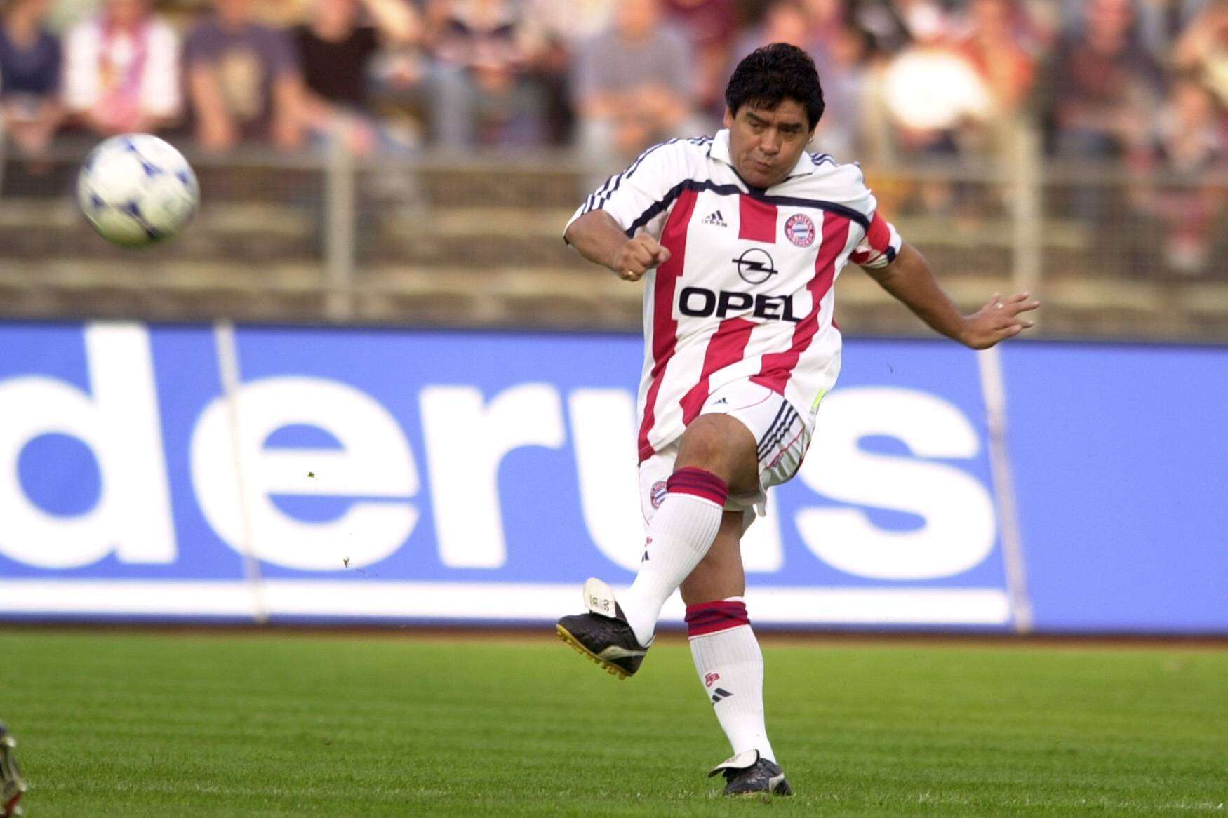 GER ONLY Diego Maradona Bayern München