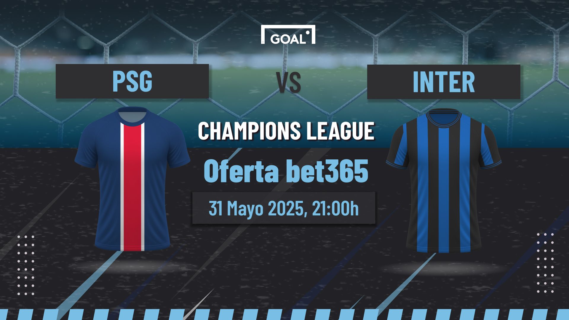 Oferta final de bet365 UCL: Aumento del 50% en ganancias para PSG vs Inter