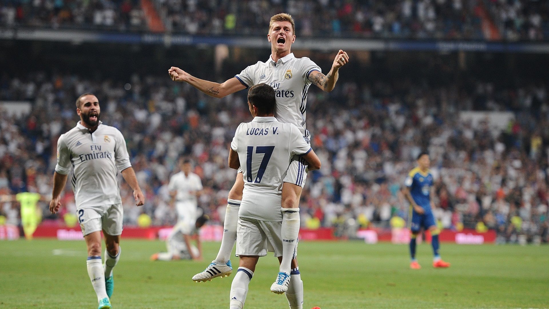 Lucas Vazquez Toni Kroos