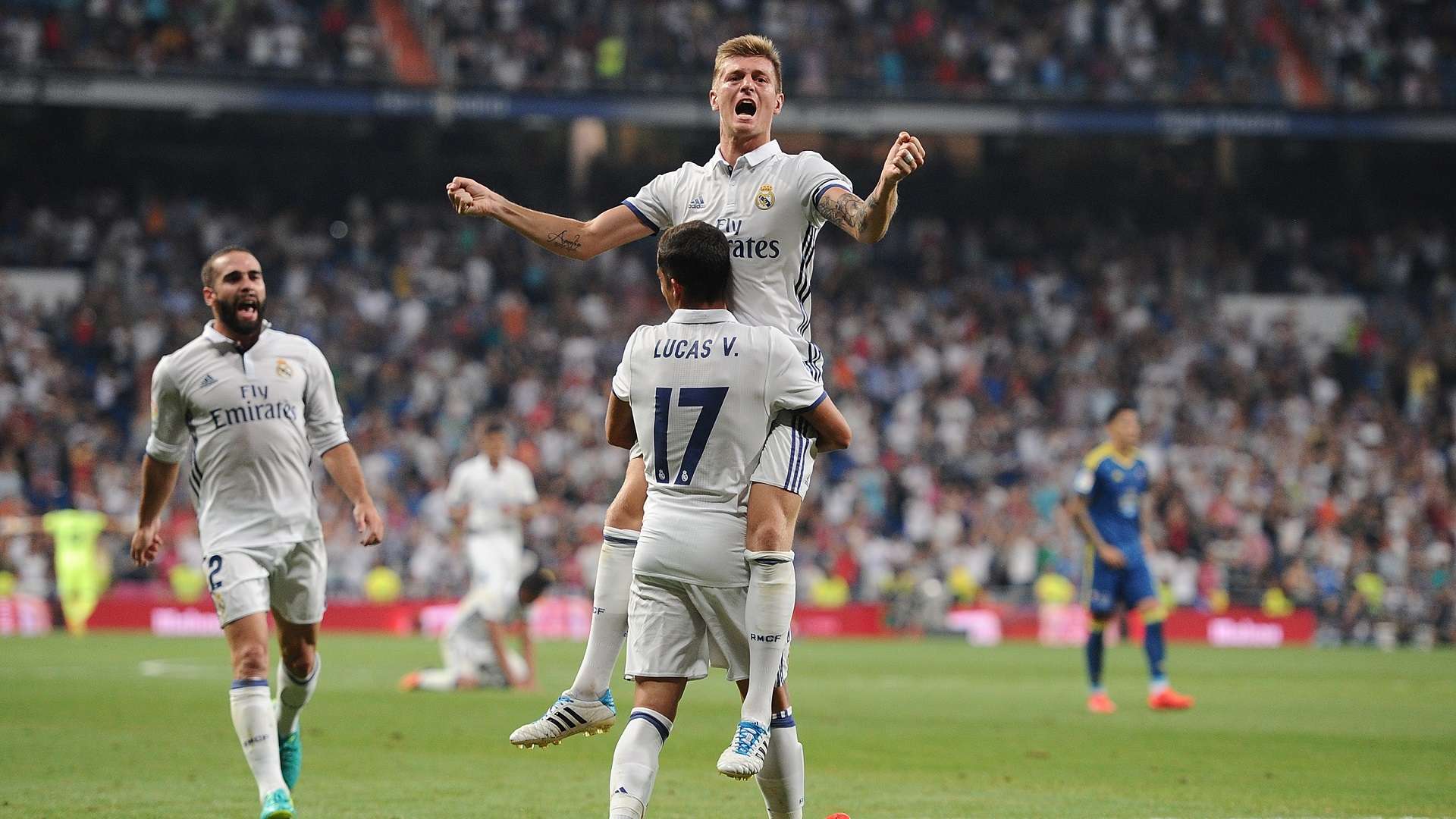 Lucas Vazquez Toni Kroos