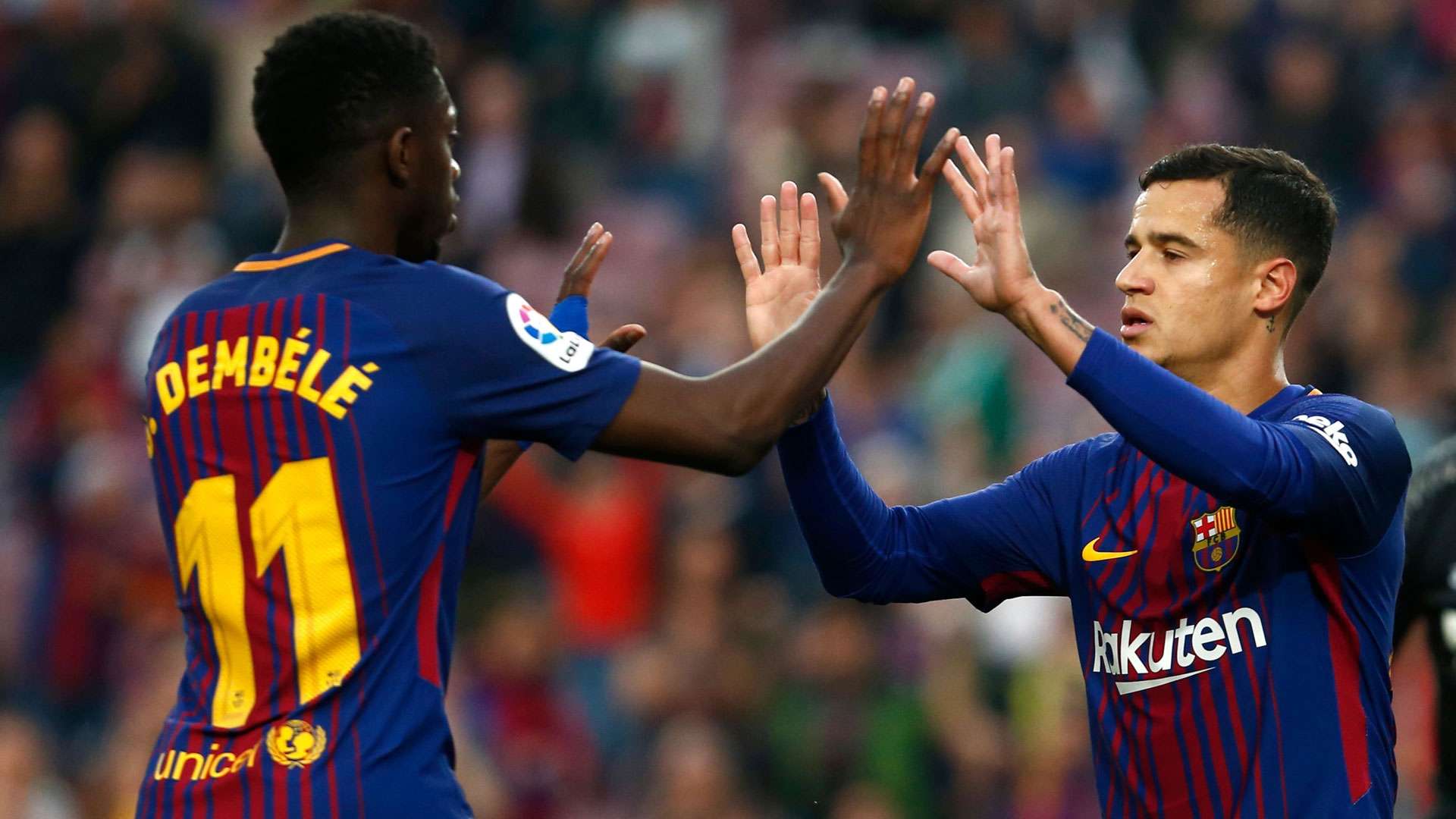FC Barcelona Dembele Coutinho