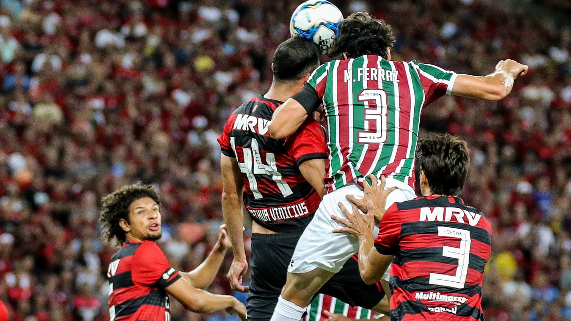 Matheus Ferraz Rhodolfo Flamengo Fluminense Carioca 14022019