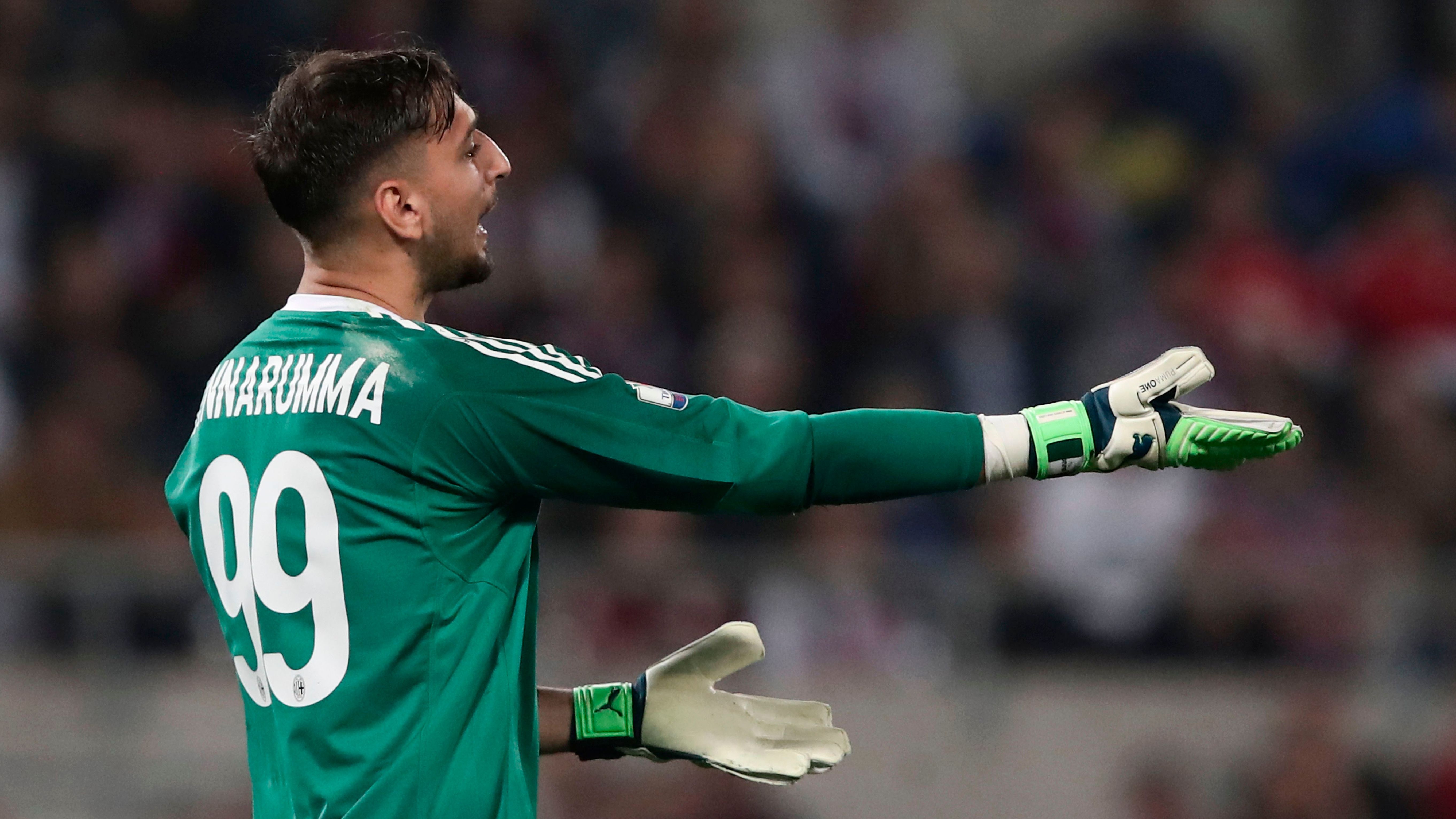 Gianluigi Donnarumma Finale Coppa Italia 2018