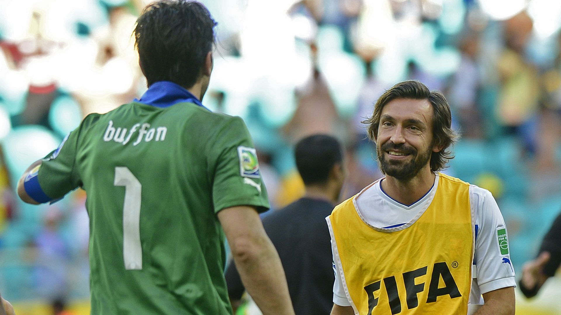 Buffon Pirlo Italy