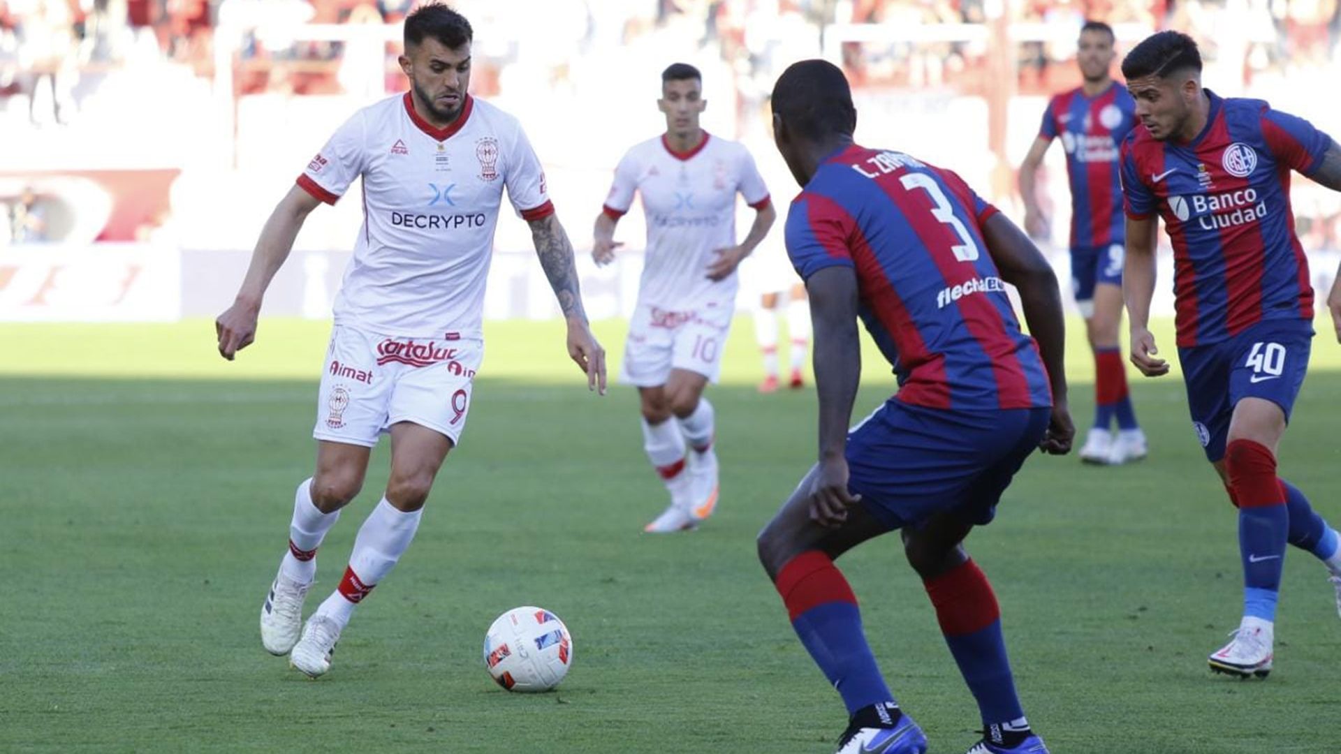 Enrique Triverio Huracan San Lorenzo Torneo Liga Profesional 24102021