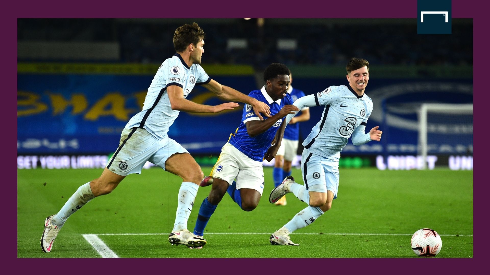Tariq Lamptey Marcos Alonso Mason Mount Brighton Chelsea GFX