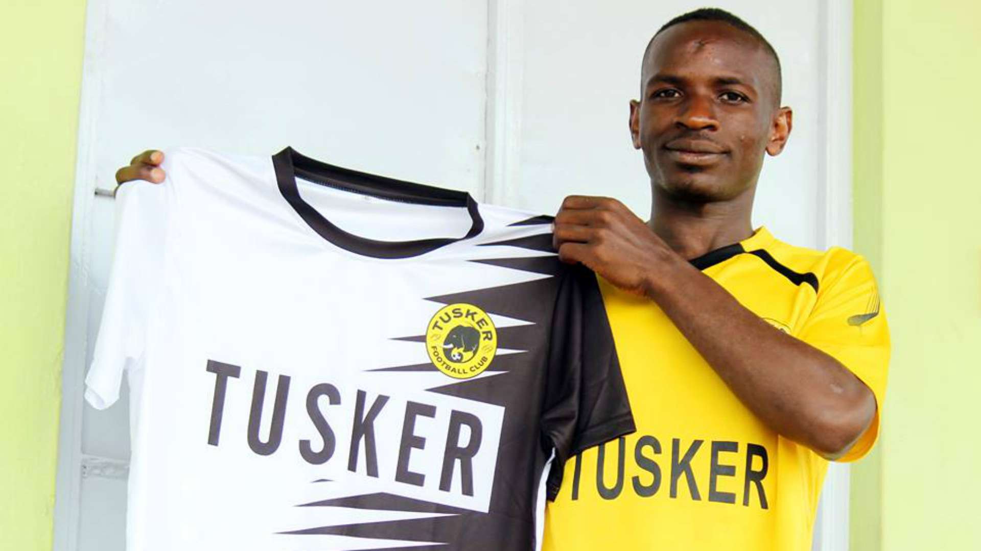 Tusker sign Michael Madoya.