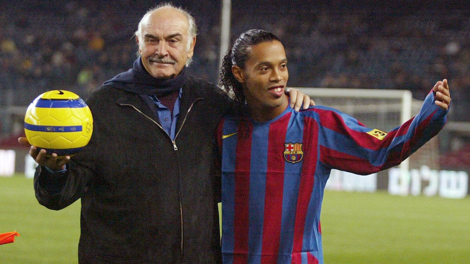 Sean Connery Barcelona Ronaldinho