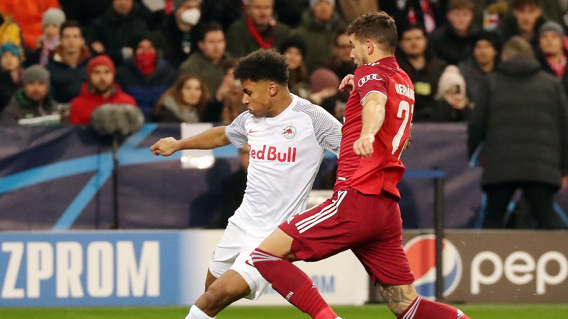 Lucas Hernandez Bayern Salzburg Champions League 16022022