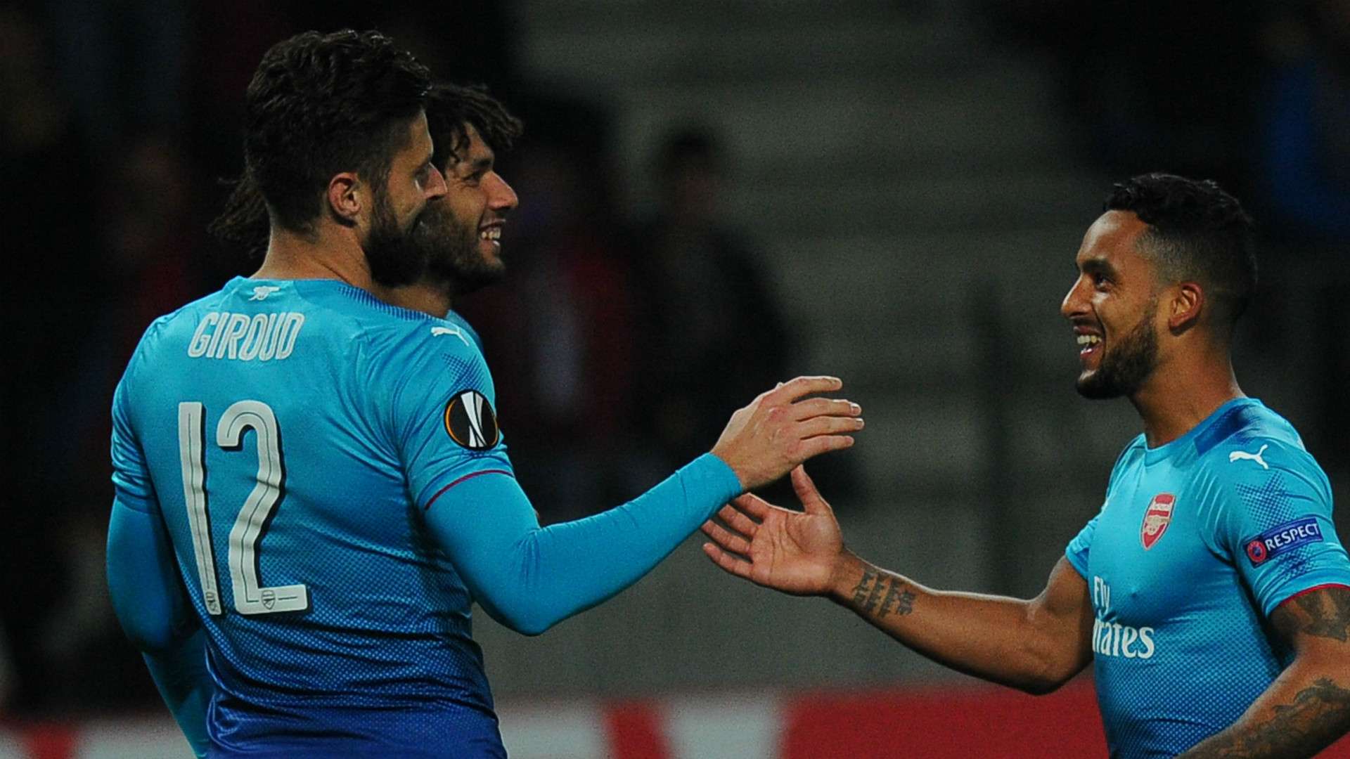 Olivier Giroud Theo Walcott Arsenal